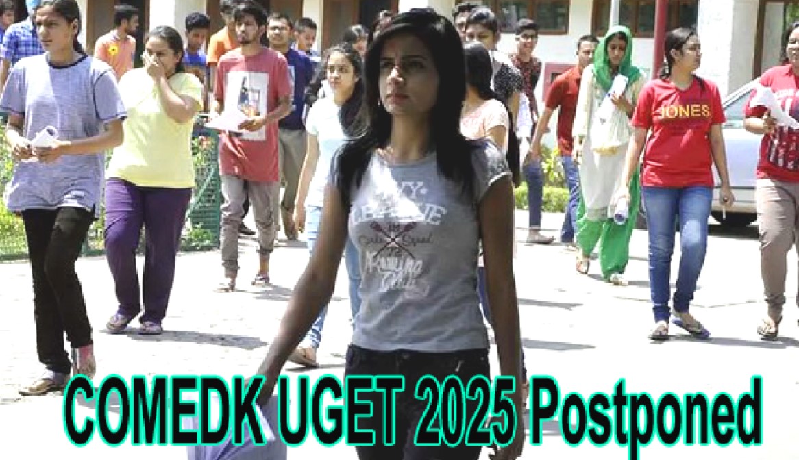 COMEDK UGET 2025 Postponed