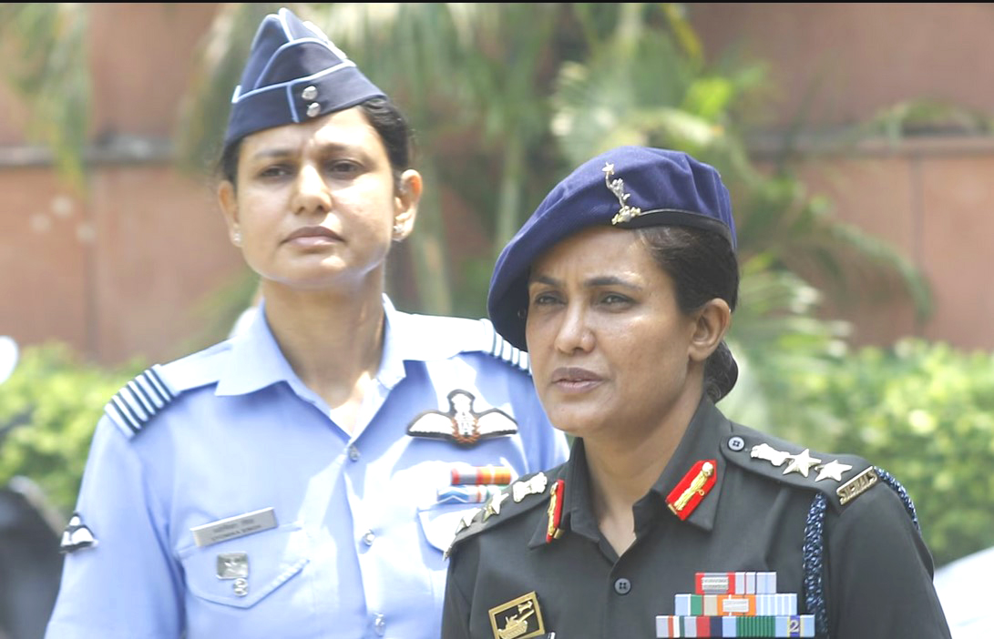 Colonel Sofiya Qureshi & Wing Commander Vyomika Singh