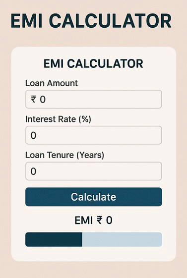 EMI CALCULATOR